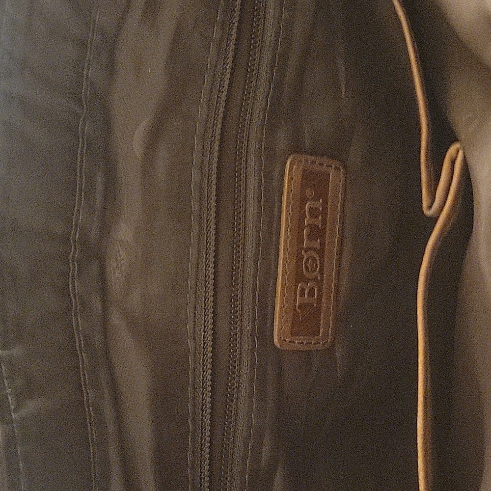 All leather BORN  shoulder bag - Picture 3 of 6